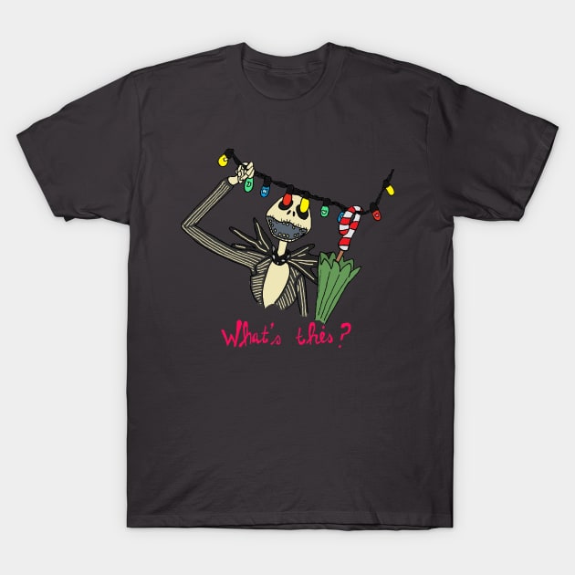 Nightmare before Christmas - What's this? T-Shirt by JennyGreneIllustration